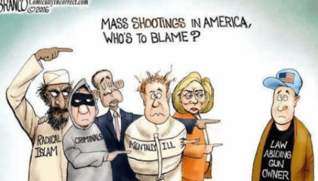 common to mass shootings