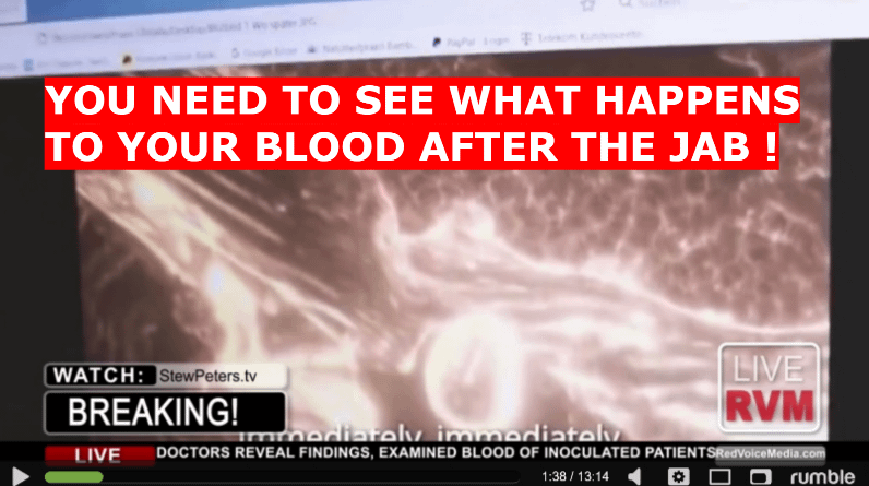 what German doctors found in innoculated blood