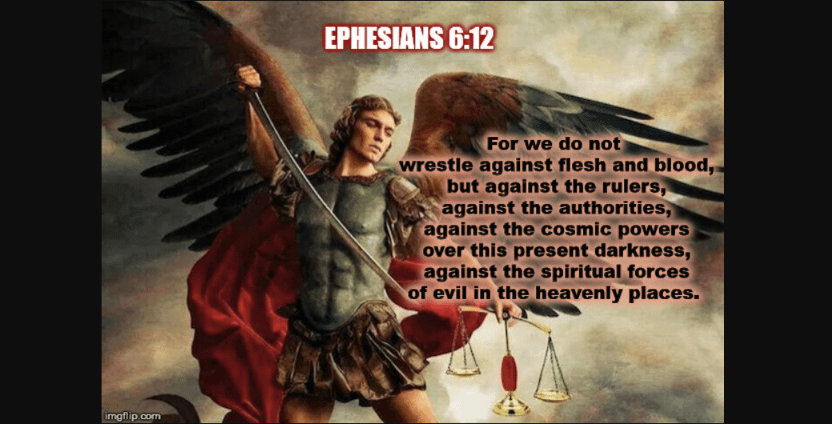 at war with demonic spirits