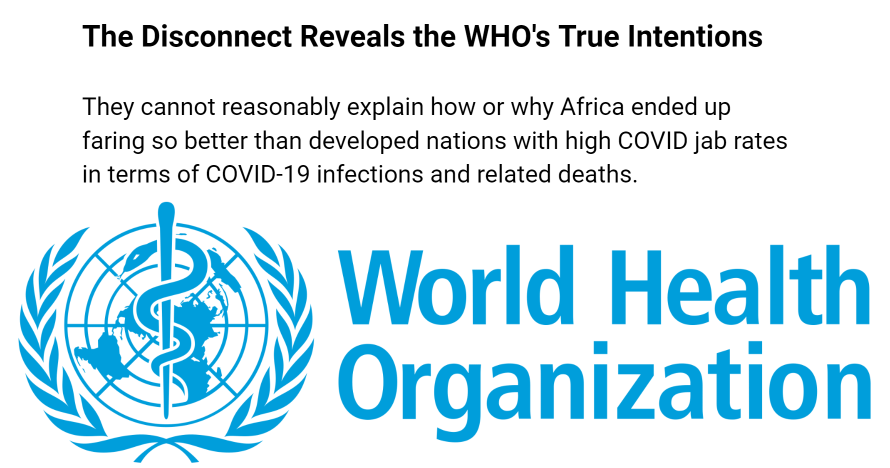 The WHO Needs Additional Pandemics to Secure Its Power Grab